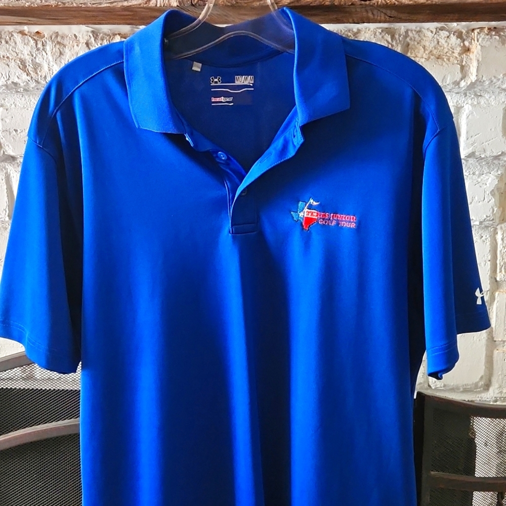 Texas Junior Golf Tour polo by Under Armour. Great condition!